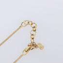 Christian Dior Necklace metal Gold Auth 208719M-14