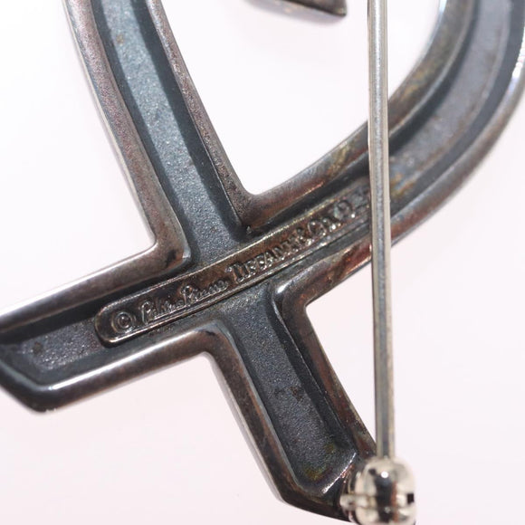 Tiffany & Co. Loving Heart Brooch Ag925 Silver Auth 208723M
