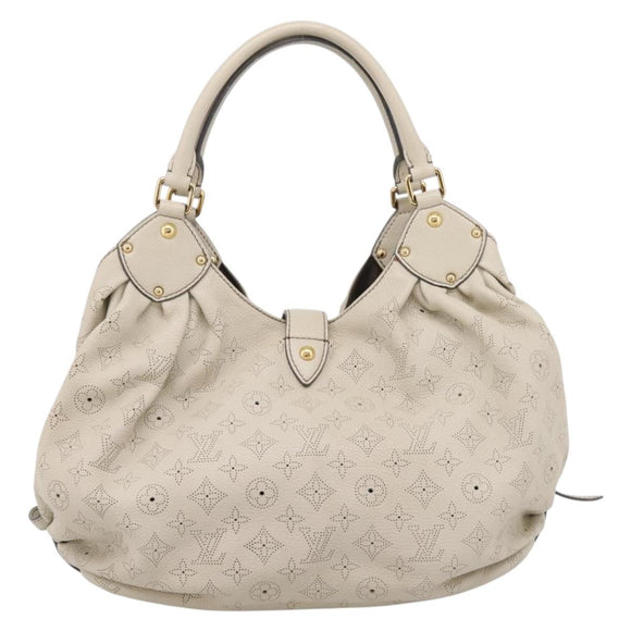 LOUIS VUITTON Monogram Punching Mahina Neo L Bag Leather M94280 LV Auth 208725V