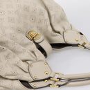 LOUIS VUITTON Monogram Punching Mahina Neo L Bag Leather M94280 LV Auth 208725V-6