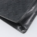Bottega Veneta INTRECCIATO Shoulder Bag Leather Green Gold Auth 208728-15