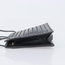 Bottega Veneta INTRECCIATO Shoulder Bag Leather Green Gold Auth 208728-5