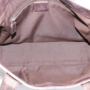 GUCCI GG Supreme Tote Bag PVC Beige Silver 141976 Auth 208730-18