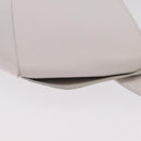 Bottega Veneta MAXI INTRECCIATO Body Bag Leather White Gold Auth 208731V-14