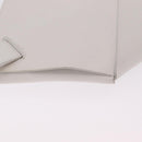Bottega Veneta MAXI INTRECCIATO Body Bag Leather White Gold Auth 208731V-15