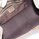 GUCCI GG Crystal Jackie Shoulder Bag Beige Gold 203495 Auth 208732-20