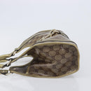 GUCCI GG Crystal Jackie Shoulder Bag Beige Gold 203495 Auth 208732-5