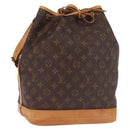 LOUIS VUITTON Monogram Petit Noe Shoulder Bag M42226 LV Auth 208733V-1