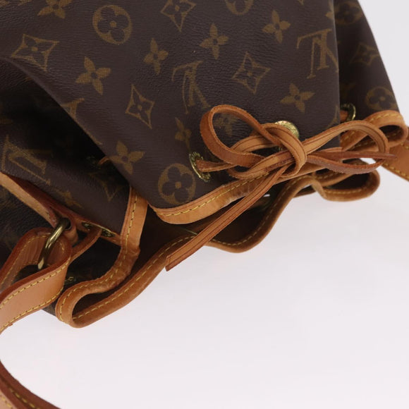 LOUIS VUITTON Monogram Petit Noe Shoulder Bag M42226 LV Auth 208733V