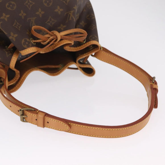 LOUIS VUITTON Monogram Petit Noe Shoulder Bag M42226 LV Auth 208733V