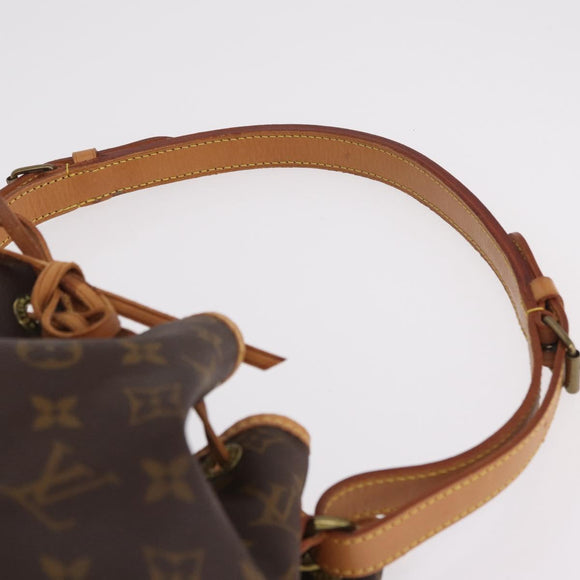 LOUIS VUITTON Monogram Petit Noe Shoulder Bag M42226 LV Auth 208733V