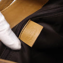 GUCCI GG Canvas Shoulder Bag Beige Gold 001 4129 Auth 208735-15