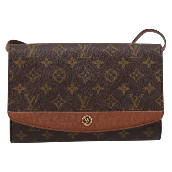 LOUIS VUITTON Monogram Bordeaux 24 Shoulder Bag M51798 LV Auth 208738V