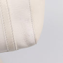 Balenciaga Everyday XXS Hand Bag Leather 2way White Silver 551815 Auth 208739A-20