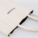 Balenciaga Everyday XXS Hand Bag Leather 2way White Silver 551815 Auth 208739A-6