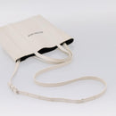 Balenciaga Everyday XXS Hand Bag Leather 2way White Silver 551815 Auth 208739A-8