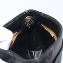 GIVENCHY Shoulder Bag Leather Black Gold Auth 208740-21