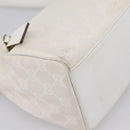 GUCCI Shoulder Bag GG Canvas White Gold 92699 Auth 208744A-15