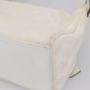 GUCCI Shoulder Bag GG Canvas White Gold 92699 Auth 208744A-16
