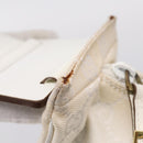 GUCCI Shoulder Bag GG Canvas White Gold 92699 Auth 208744A-9