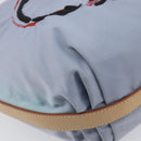 PRADA Shoulder Bag Nylon Light Blue Silver Auth 208746-17