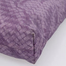 Bottega Veneta Intrecciato Illusion Tote Bag Nylon Purple Auth 208752-14
