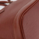 LOUIS VUITTON Epi Alma Hand Bag Brown M52143 LV Auth 208758V-18