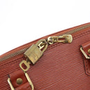 LOUIS VUITTON Epi Alma Hand Bag Brown M52143 LV Auth 208758V-23