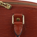 LOUIS VUITTON Epi Alma Hand Bag Brown M52143 LV Auth 208758V-9