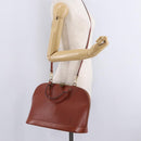 LOUIS VUITTON Epi Alma Hand Bag Brown M52143 LV Auth 208758V-29