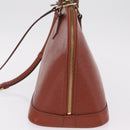 LOUIS VUITTON Epi Alma Hand Bag Brown M52143 LV Auth 208758V-3