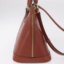 LOUIS VUITTON Epi Alma Hand Bag Brown M52143 LV Auth 208758V-4