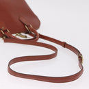 LOUIS VUITTON Epi Alma Hand Bag Brown M52143 LV Auth 208758V-8