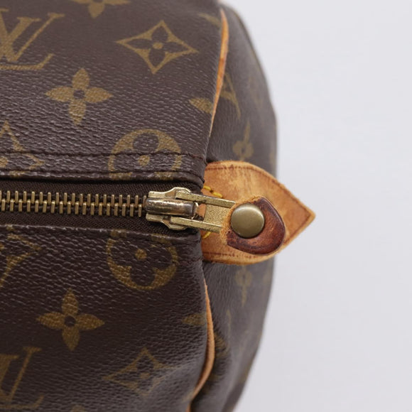 LOUIS VUITTON Monogram Speedy 35 Hand Bag M41524 LV Auth 208760