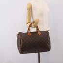 LOUIS VUITTON Monogram Speedy 35 Hand Bag M41524 LV Auth 208760-22