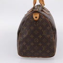LOUIS VUITTON Monogram Speedy 35 Hand Bag M41524 LV Auth 208760-5