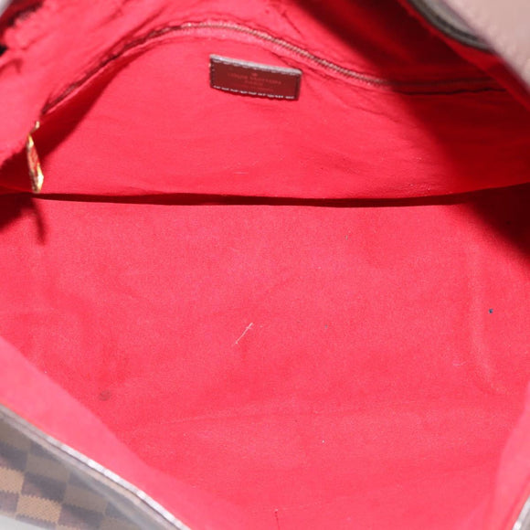 LOUIS VUITTON Damier Ebene Regia Tote Bag N63542 LV Auth 208761