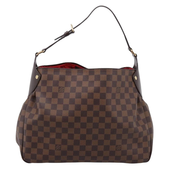 LOUIS VUITTON Damier Ebene Regia Tote Bag N63542 LV Auth 208761
