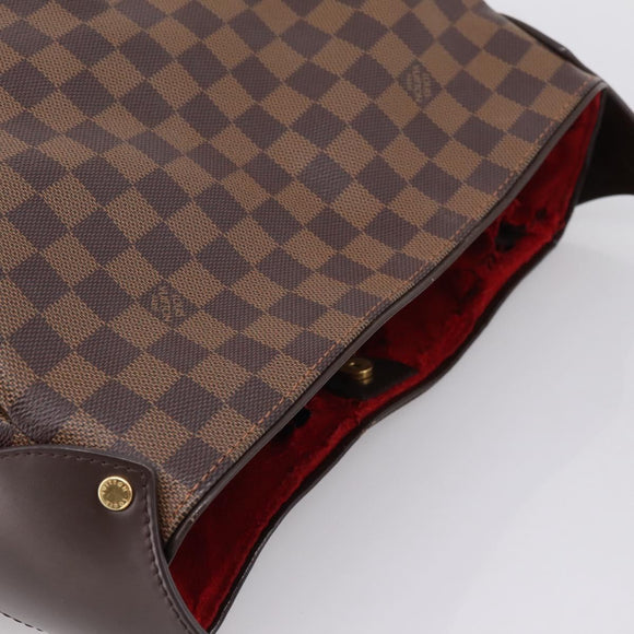 LOUIS VUITTON Damier Ebene Regia Tote Bag N63542 LV Auth 208761