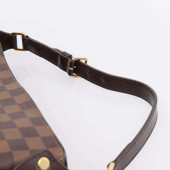 LOUIS VUITTON Damier Ebene Regia Tote Bag N63542 LV Auth 208761