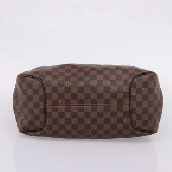LOUIS VUITTON Damier Ebene Regia Tote Bag N63542 LV Auth 208761