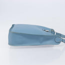 HERMES Vespa PM Shoulder Bag Courchevel Leather Light Blue Silver Auth 208764A-4