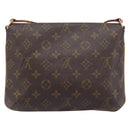 LOUIS VUITTON Monogram Musette Tango Short Strap Bag M51257 LV Auth 208765V-2