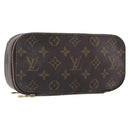 LOUIS VUITTON Monogram Trousse Brush MG Cosmetic Pouch M47505 LV Auth 208767-1