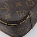 LOUIS VUITTON Monogram Trousse Brush MG Cosmetic Pouch M47505 LV Auth 208767-13