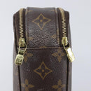 LOUIS VUITTON Monogram Trousse Brush MG Cosmetic Pouch M47505 LV Auth 208767-14