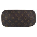 LOUIS VUITTON Monogram Trousse Brush MG Cosmetic Pouch M47505 LV Auth 208767-2