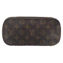 LOUIS VUITTON Monogram Trousse Brush MG Cosmetic Pouch M47505 LV Auth 208767-3