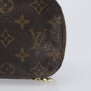 LOUIS VUITTON Monogram Trousse Brush MG Cosmetic Pouch M47505 LV Auth 208767-4