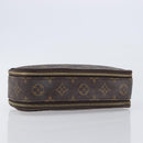 LOUIS VUITTON Monogram Trousse Brush MG Cosmetic Pouch M47505 LV Auth 208767-7